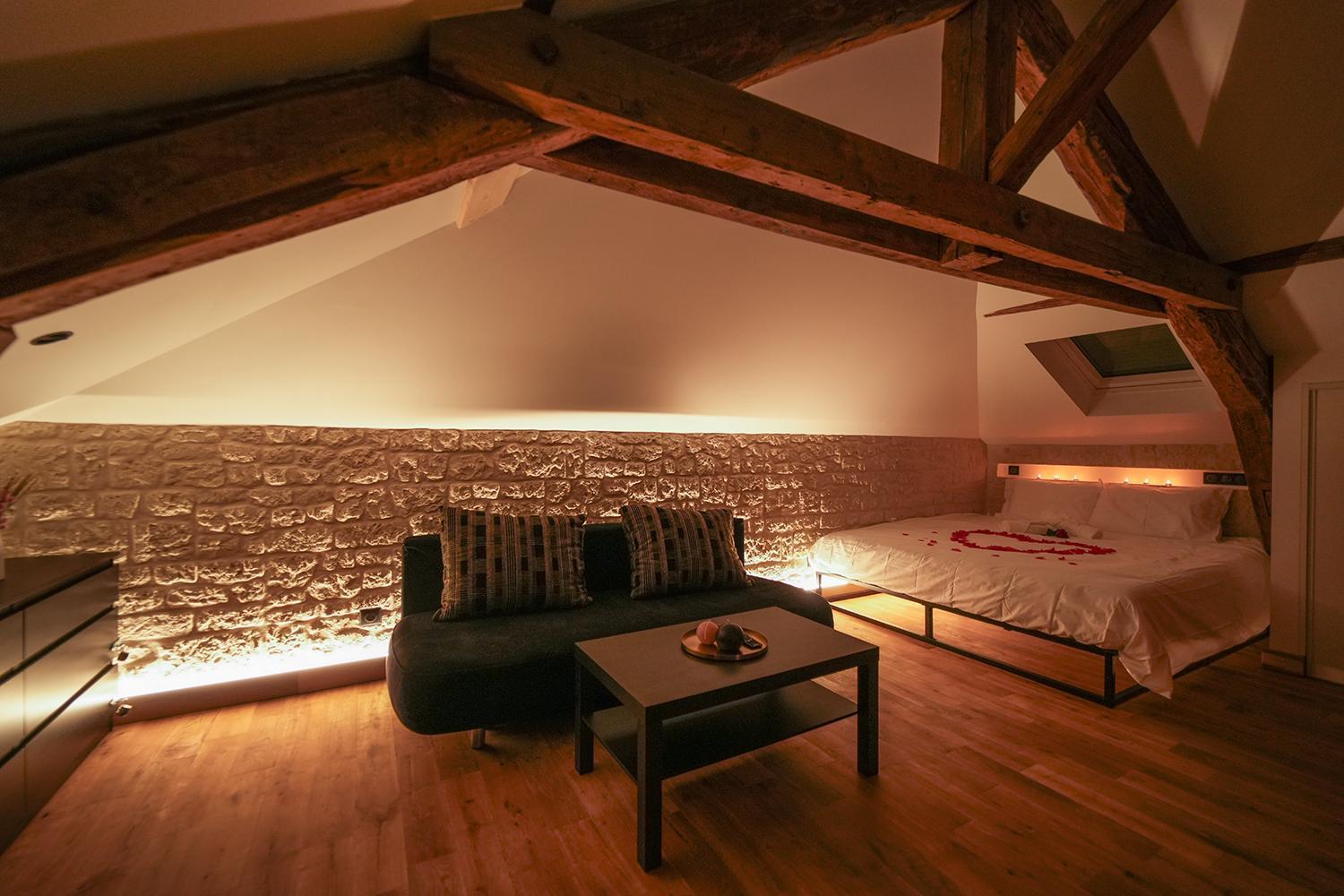 Evasion Chic, Spa Et Sauna Sous Les Toits Нанси Экстерьер фото